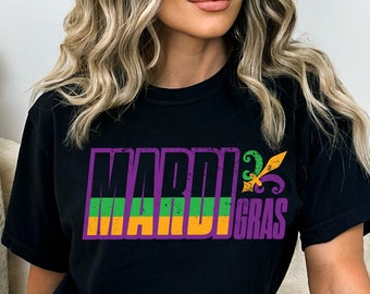 Mardi Gras SVG - PNG - JPG, Mardi Gras Png, Fleur De Lis Svg, Mardi Gras Sublimation, Mardi Gras Shirt Svg, Mardi Gras Clipart Fat Tuesday