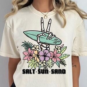 Sonne Salz Sand PNG, Strand Png, Sommer Png, Sommer Sublimation, Retro Sublimation, Sommer Vibes Png, Sublimation Designs, Retro Skelett Png