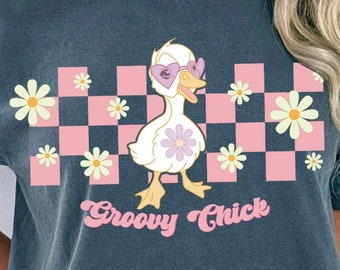 Groovy Chick PNG - JPG, Retro Easter Png, Sublimation Designs, Easter Sublimation, Easter Png, Easter Clipart, Easter Chick Png, Cute Easter