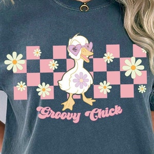 Groovy Chick PNG - JPG, Retro Easter Png, Sublimation Designs, Easter Sublimation, Easter Png, Easter Clipart, Easter Chick Png, Cute Easter