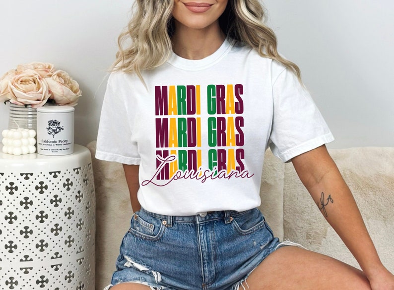 louisiana mardi gras shirt