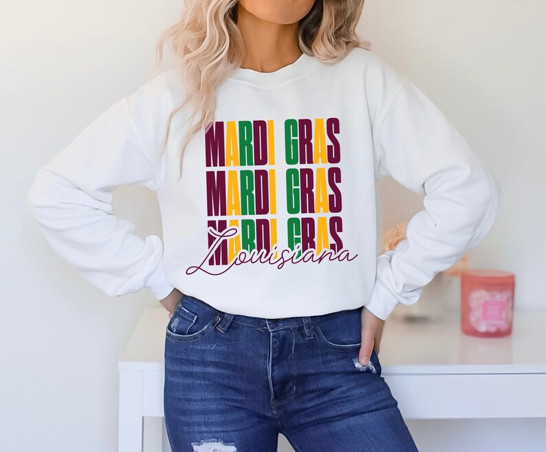 louisiana mardi gras shirt