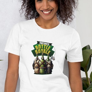 Bottle Royale, Funny Wine Bottle, Unisex t-shirt