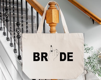 Bride To Be Cotton Tote Bag: Wedding Party Gift
