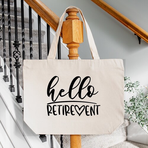 Retirement Gift for Women Hello Retirement Bag Gifts for Etsy