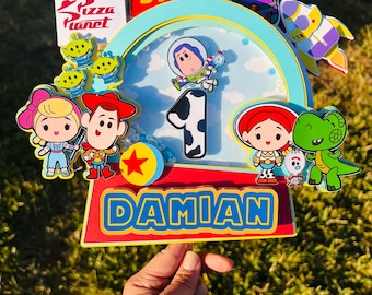 Toy Story, Toy Story birthday , Cake Topper,woody, buzz, to infinity and beyond, kids birthday, birthday party, party