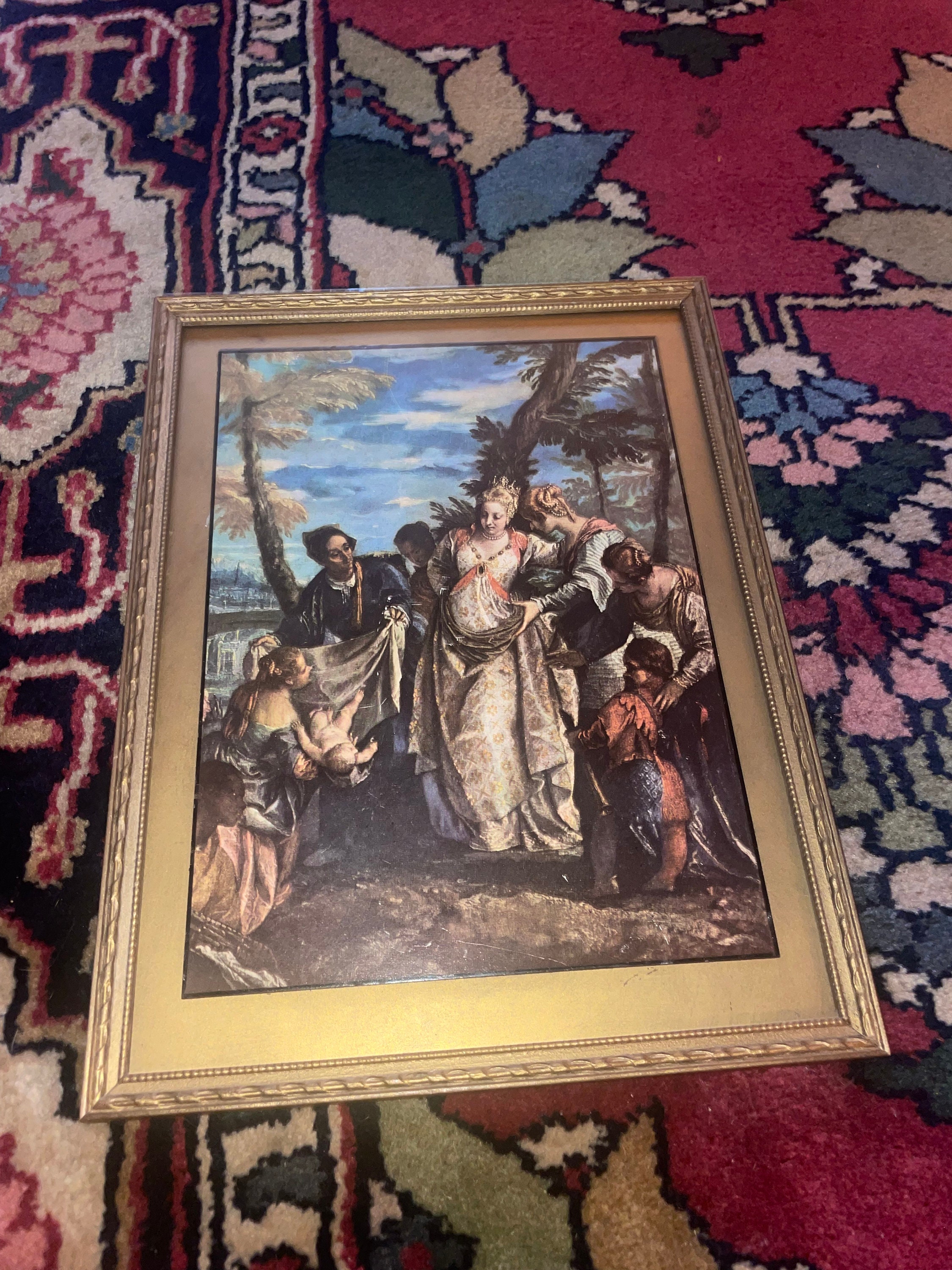 The Finding of Moses by Veronese, Museum Quality Reproduction Etsy