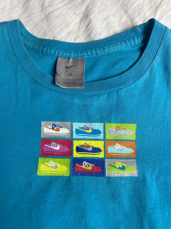Vintage Nike Cortez 90s T shirt Etsy