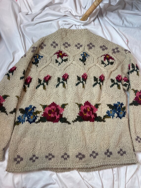 Vintage Wool Sweater - image 4