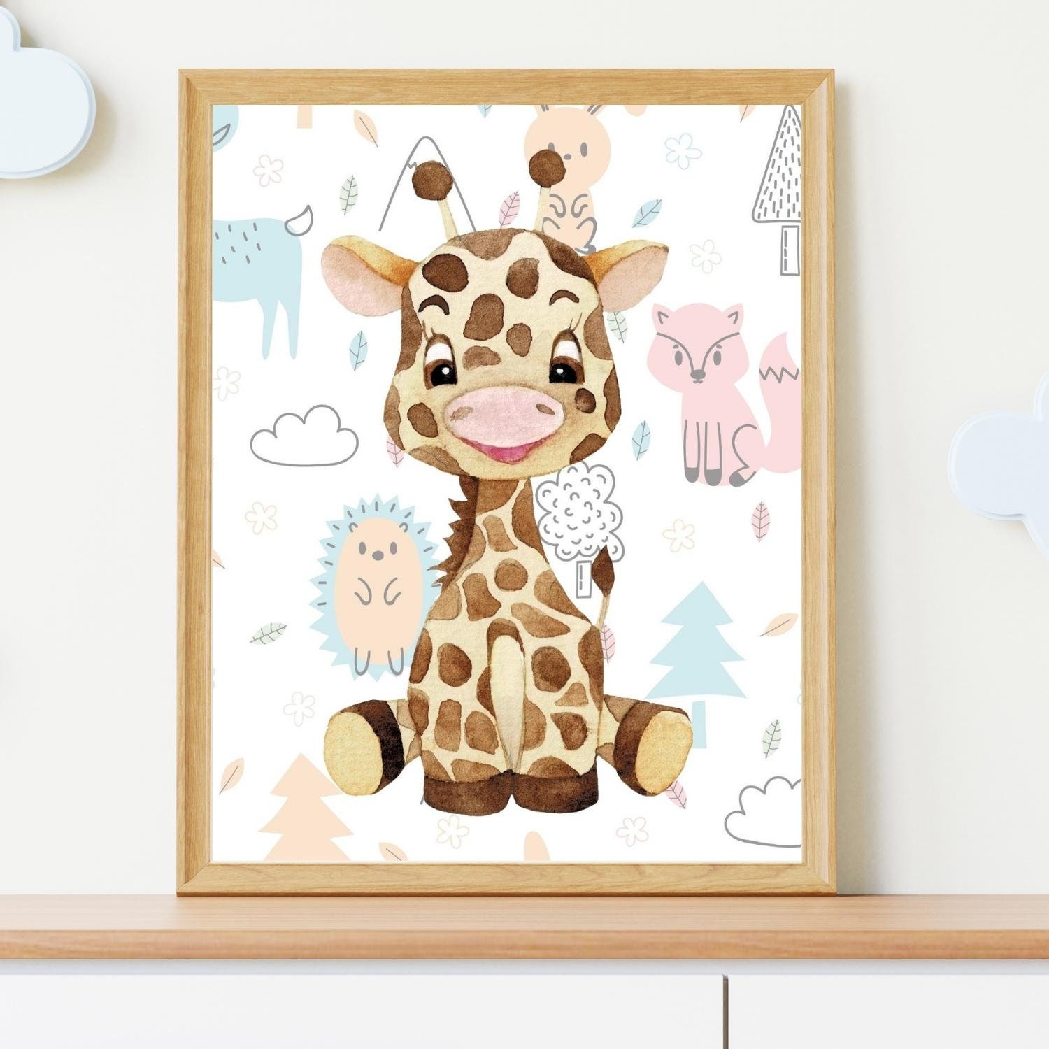 Printable Baby Animal Prints for Nursery Wall Art Decor Safari Nursery ...