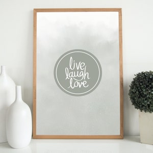 Sage Green Printable Wall Art, Woman Art Digital Dowloand, Motto 6 ...
