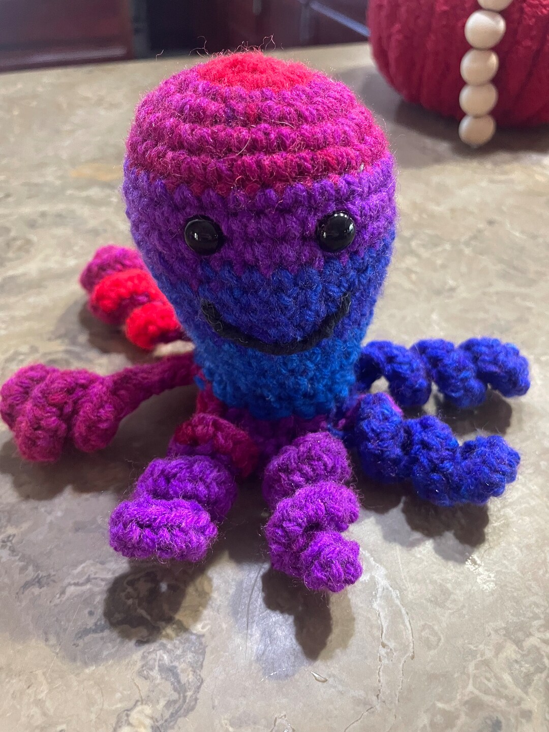Crocheted Octopus Etsy