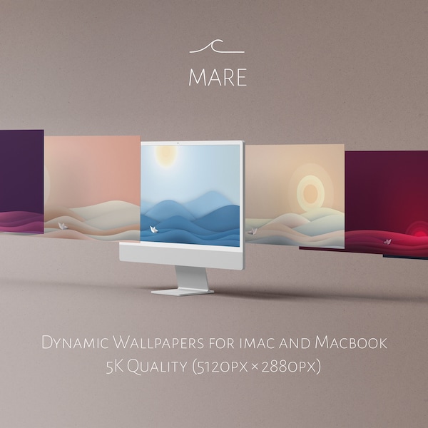 Dynamic Wallpaper "Mare" für Apple Macs