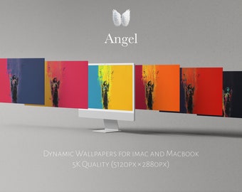 Dynamic Wallpaper "Angel" for Apple Macs