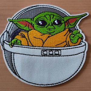 Star Wars Grogu strijkpatch