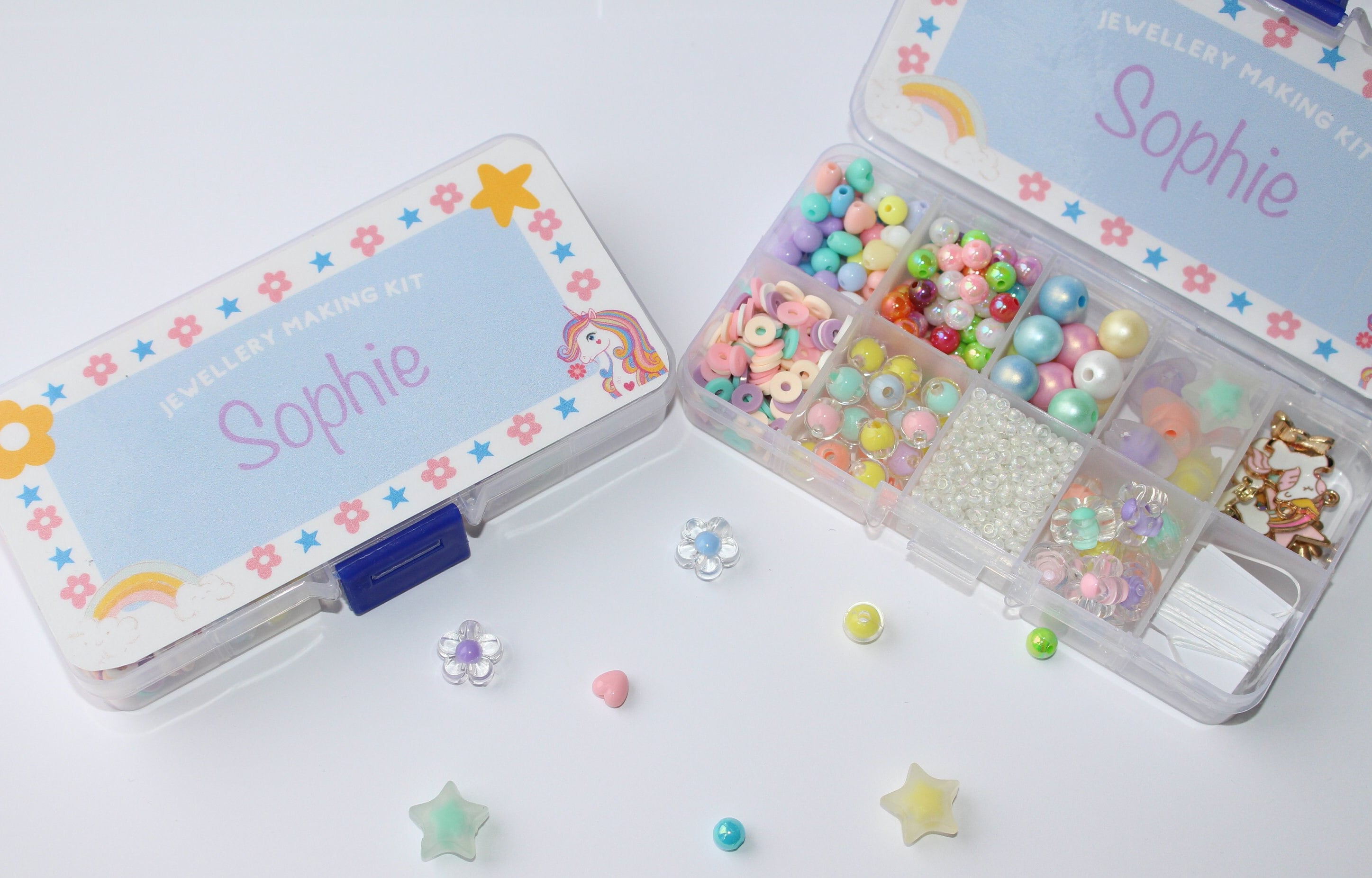 Kit de fabricación de pulseras para niñas pequeñas DIY Caja de