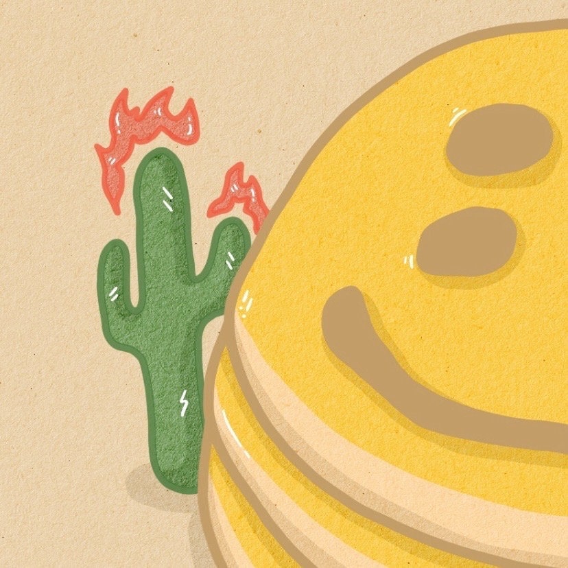 Flapjack Sticker CPFM Inspired Flapjack Sticker - Etsy