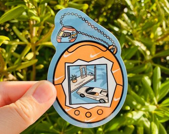 Frank Album Inspired Tamagotchi Sticker