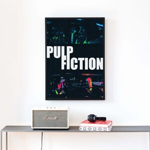 PULP FICTION poster/ digital download, Home Decor, Print, Wall Art