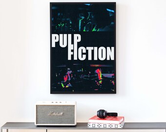 PULP FICTION poster/ digital download, Home Decor, Print, Wall Art