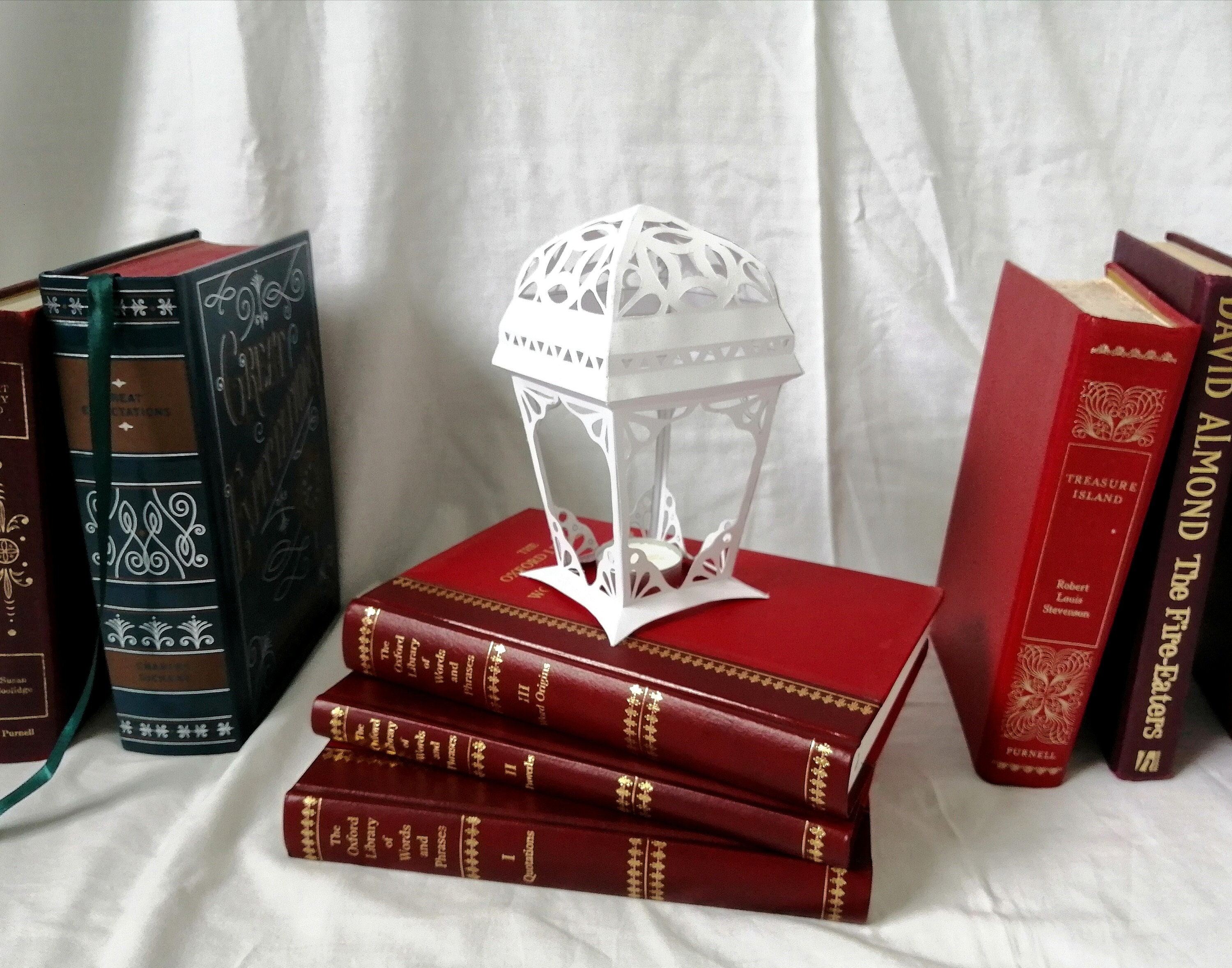 Elegant DIY 3D Paper Lantern Template Etsy Elegant DIY 3D Paper Lantern Template Etsy