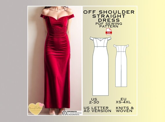 2 piece prom dress sale patterns