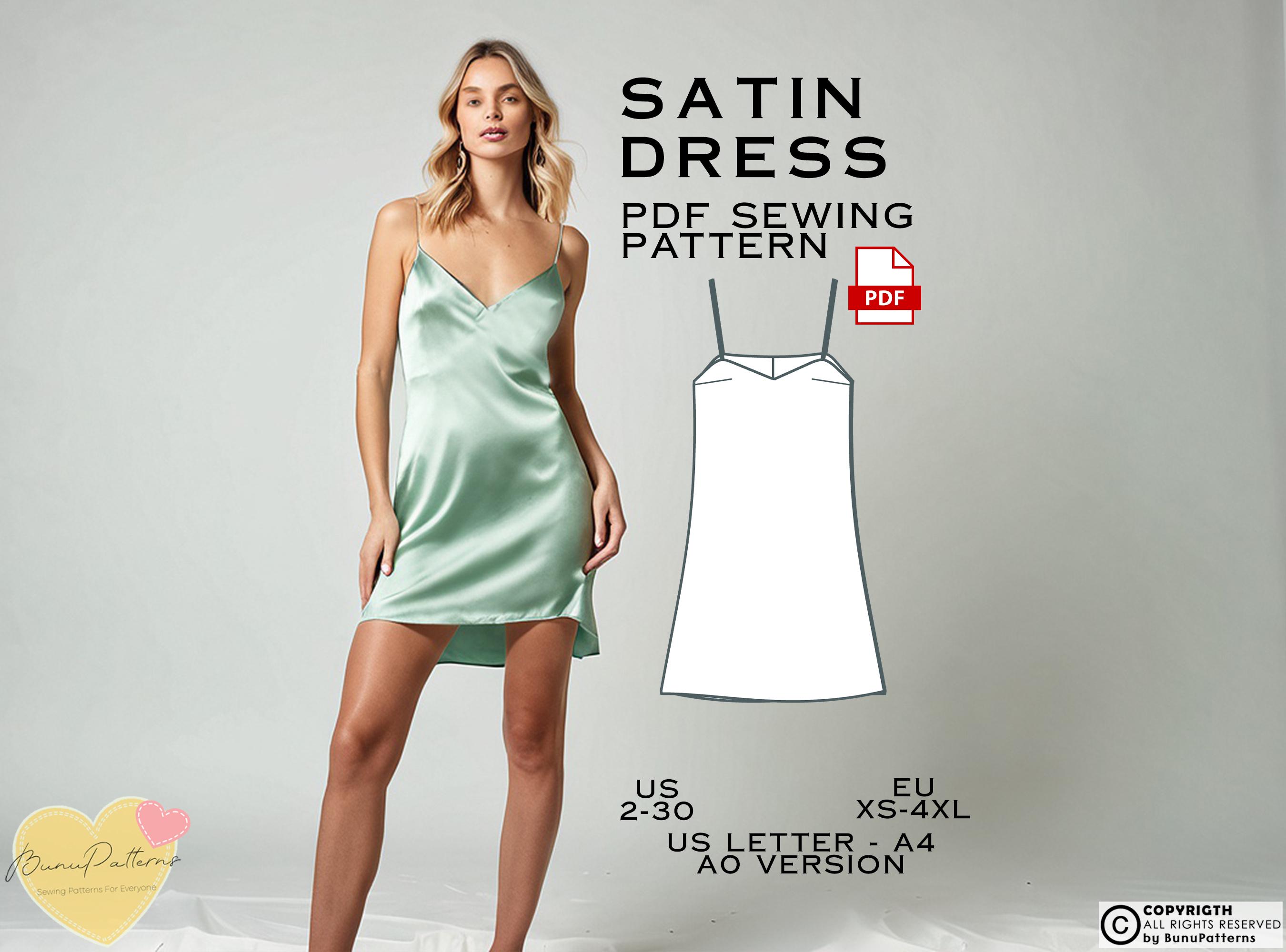 knee length dresses for ladies Long Silk Nightgown For Women Wide Strap V Neck Silk Nightdress