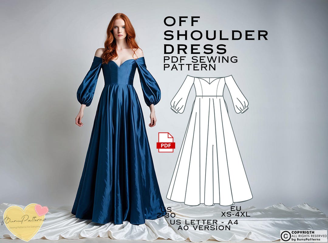 green emerald velvet dress Melanie Off-The-Shoulder Ballgown main image 1
