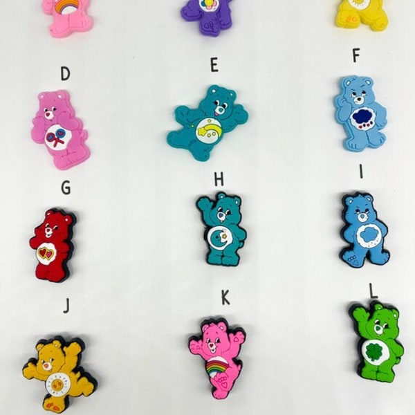 Care Bears croc charms . Love a lot croc charms. Croc charm . Shoe charm