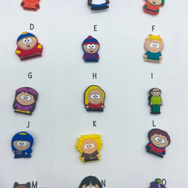 South Park Crocs Jibbitz Etsy