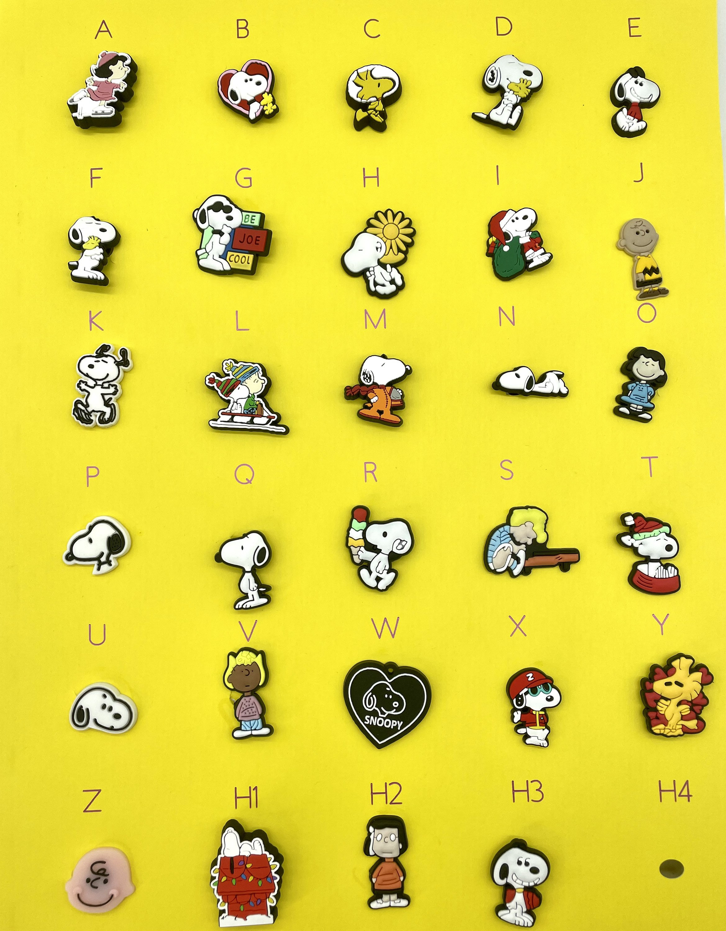 Snoopy Inspired Crocs Charms. Charlie Brown Peanut Gallery Etsy