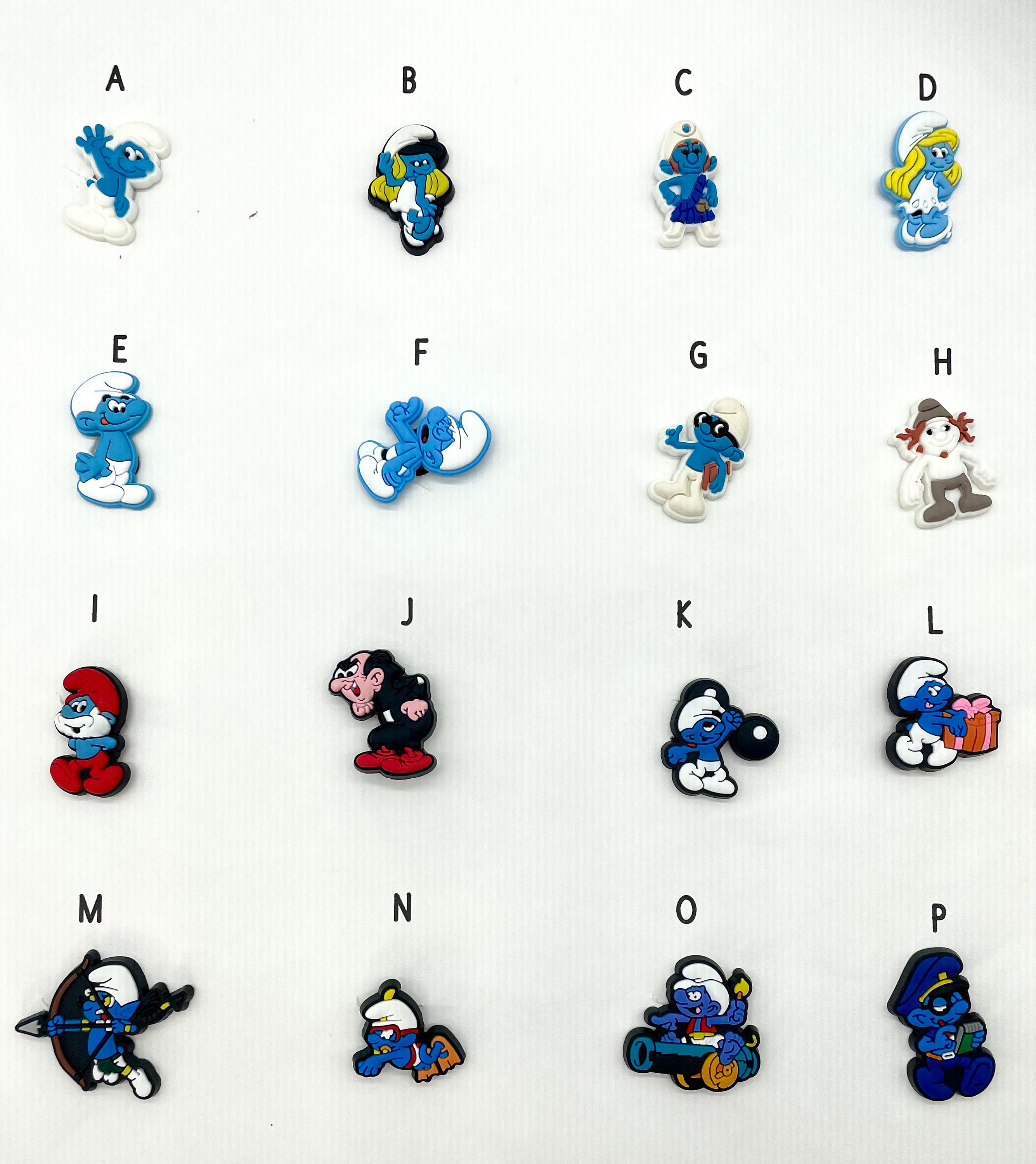 Smurfs. Crocs Charms. Etsy Ireland