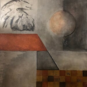 Abstract art gallery