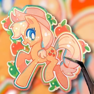 Apple Season Vinyl Sticker