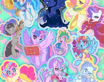 Hearth's Warming Ponies- Vinyl Stickers