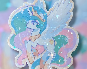 Princess Luna Keychain / 3in Doublesided Epoxy / MLP / Pony - Etsy