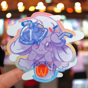 Grimace Alcremie Shake Vinyl Sticker - 3.5 inches