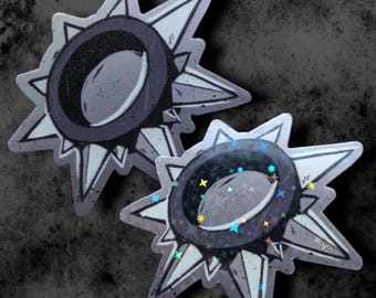 Spikey Collar Vinyl Sticker