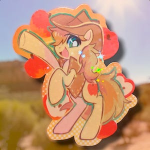Willkommen bei Aaaappleoosa! Aufkleber