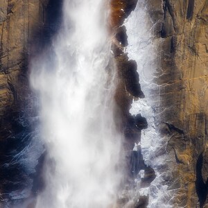 Yosemite Falls in Frost