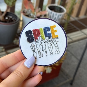 Spice Girls Sticker - 90s Pop Icon Sticker, Girl Power Vinyl Sticker, Gift for Spice Girls Fans
