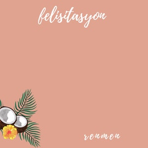 Happy Birthday Card, Haitian Creole Birthday Card, Printable, Custom