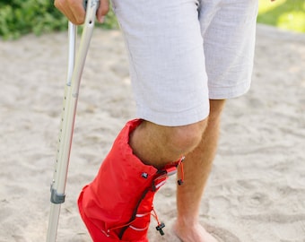 Cubierta de yeso para piernas: adulto