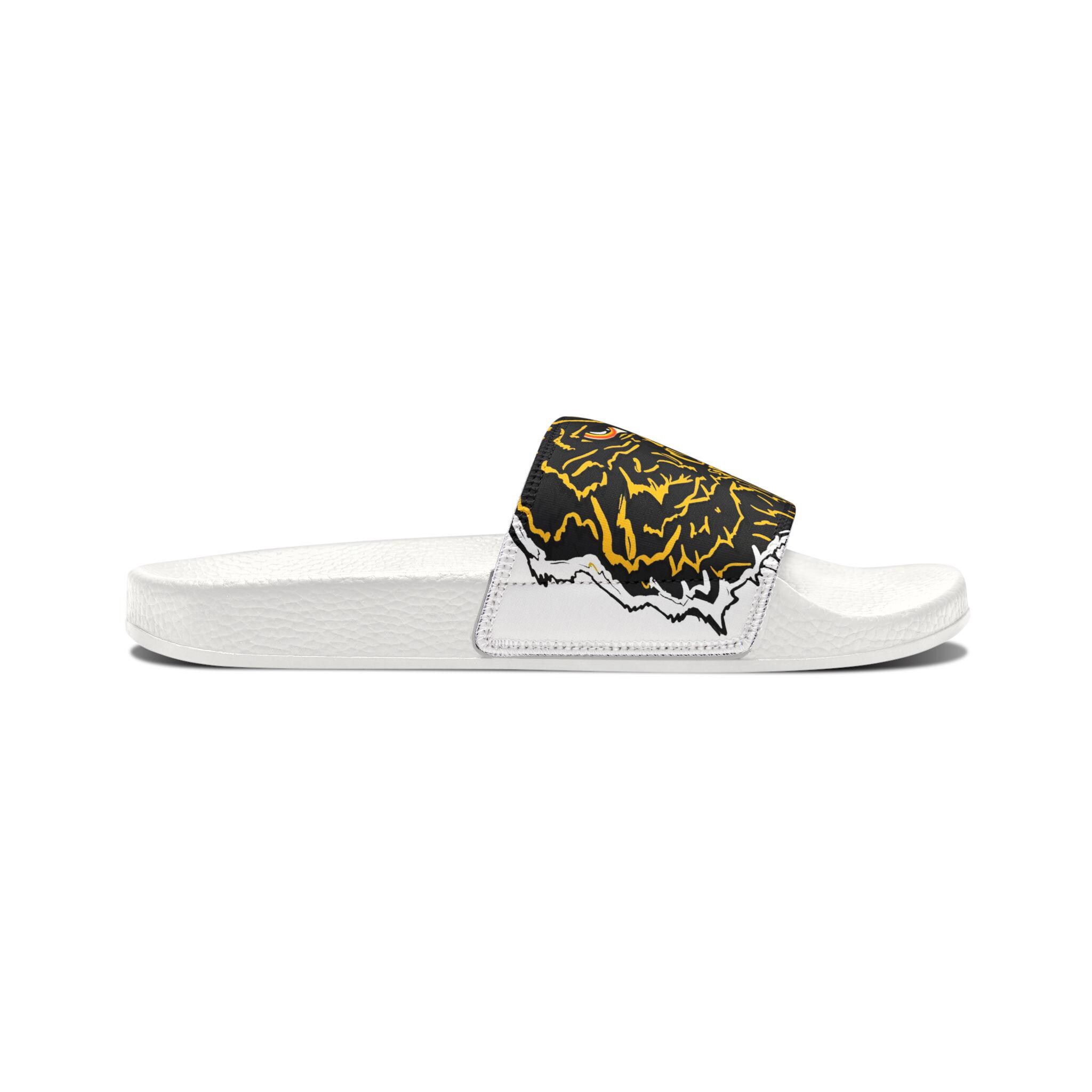 Fashion Wolf Print Slide Sandals men\'s 44 Not Gucci LUNAR - WOLF MOON – KLLY main image 3