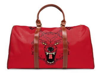 Laughing Wolf Waterproof Travel Bag