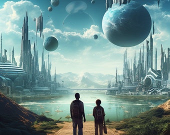 Midjourney Prompt of Future World (100 pack)