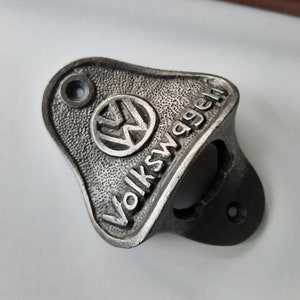 Cast Iron Volkswagen Bottle Opener | Wall Bottle Opener | Beer | For Him | For Her | Kitchen | Dining | Gift | Wall Hanging | VW Volkswagen