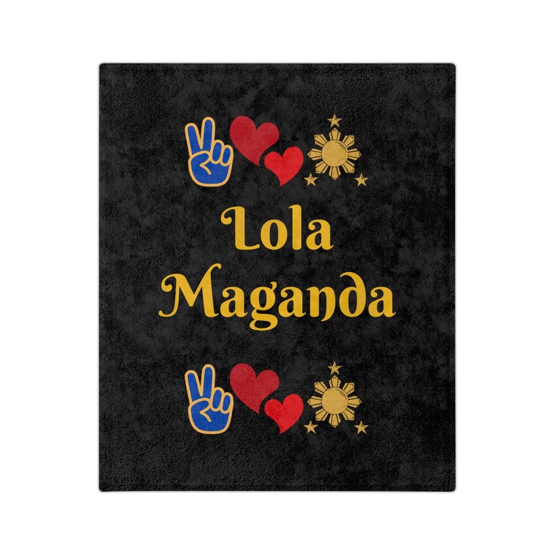 Custom Filipino Blanket Tagalog Philippines Blanket Etsy