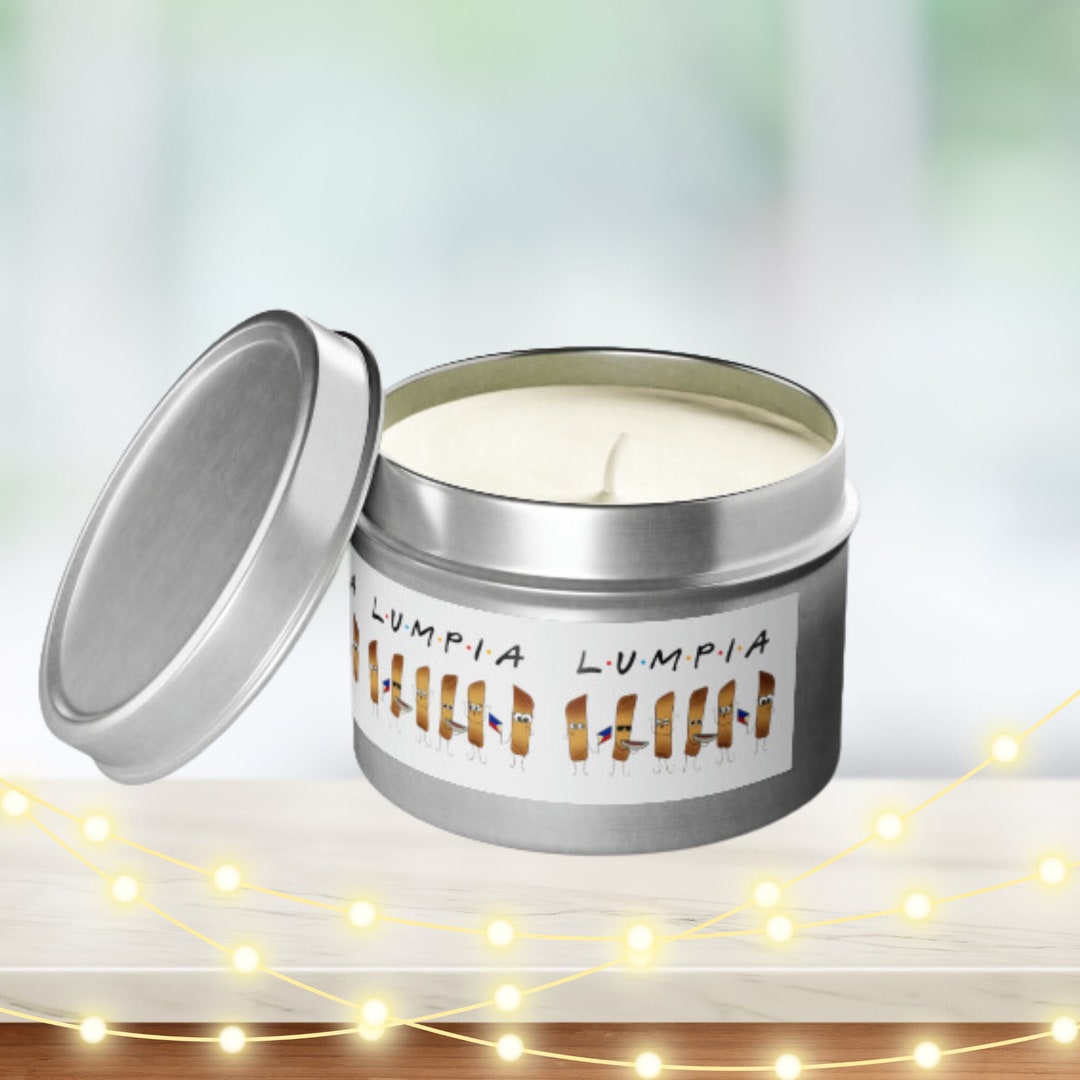 Filipino Lumpia Gift, Funny Candle Filipino Scented Candle Filipino