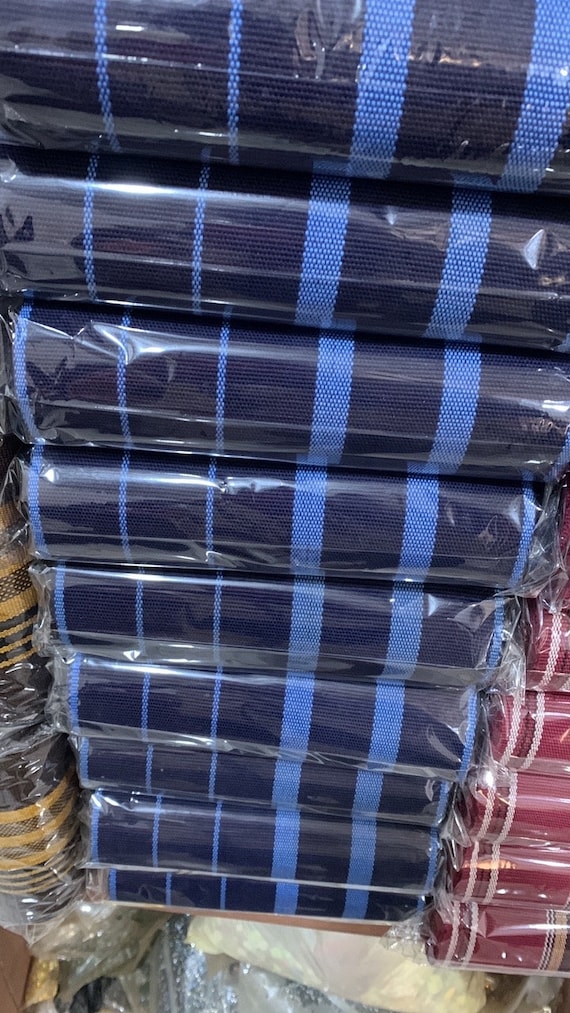 Aso Oke bundles for wedding dress high quality cotton aso oke